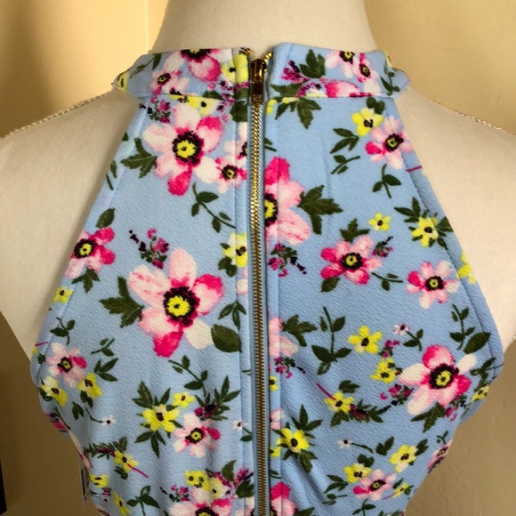 Cute Halter Neck Skater Dress- NWT - Picture 4 of 8